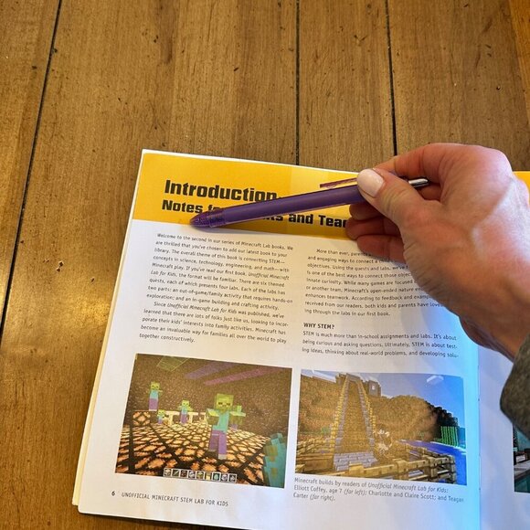 Unofficial Minecraft STEM Lab For Kids Flex Bound Book - Picture 9 of 12